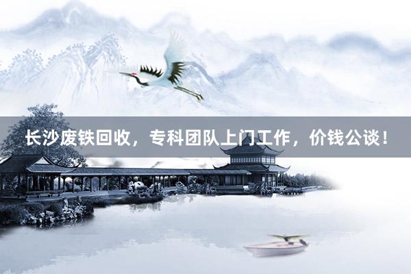 长沙废铁回收，专科团队上门工作，价钱公谈！